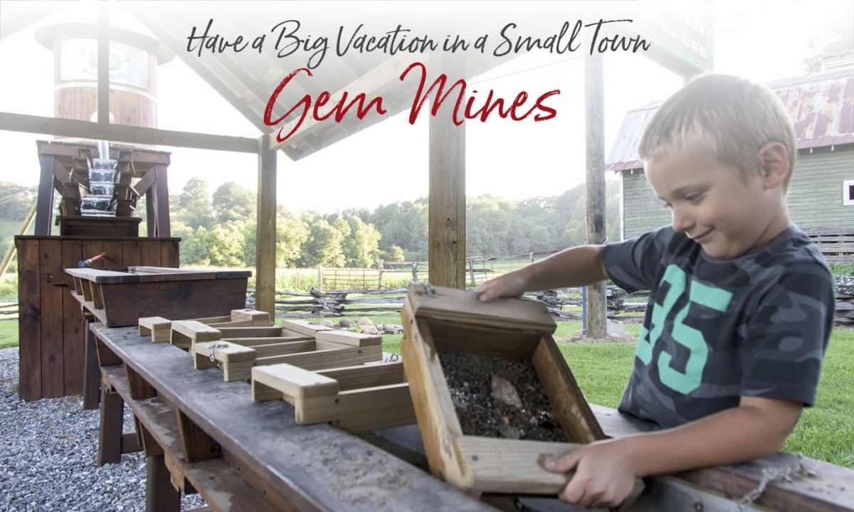 Gem Mining Affordable Family Fun Near Bryson City NC Great Smokies
