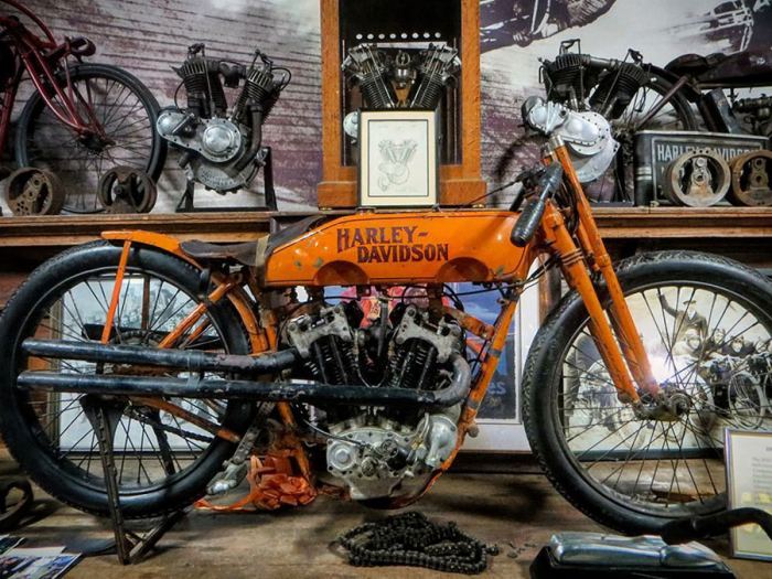 antique motorcycle