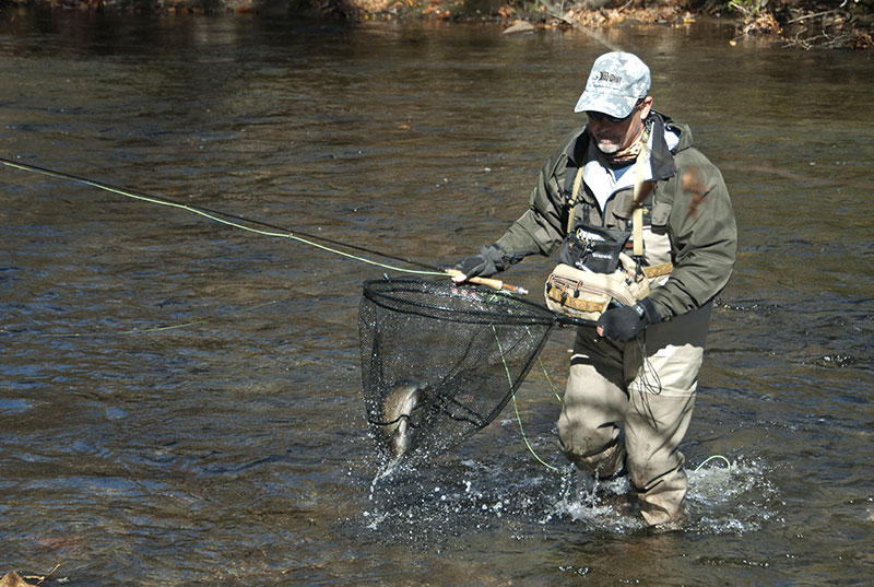 Fishing In Cherokee NC - Raven Fork Trophy Waters, Oconaluftee River