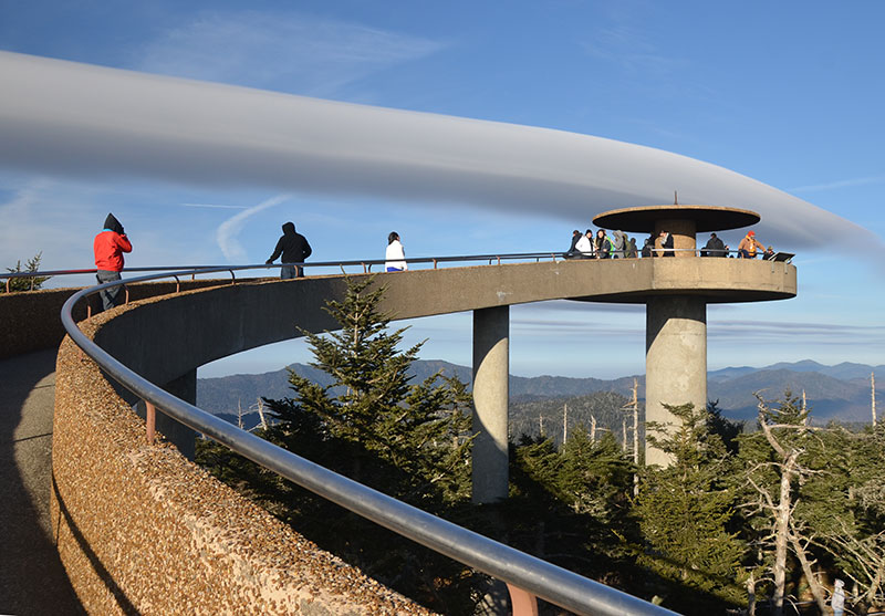 clingmans dome observation tower