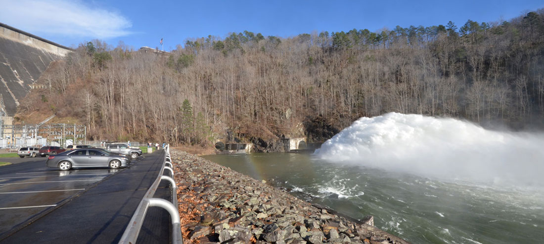 A Fontana Spectacle – Opening the Sluice Gates