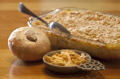 Onion pie casserole