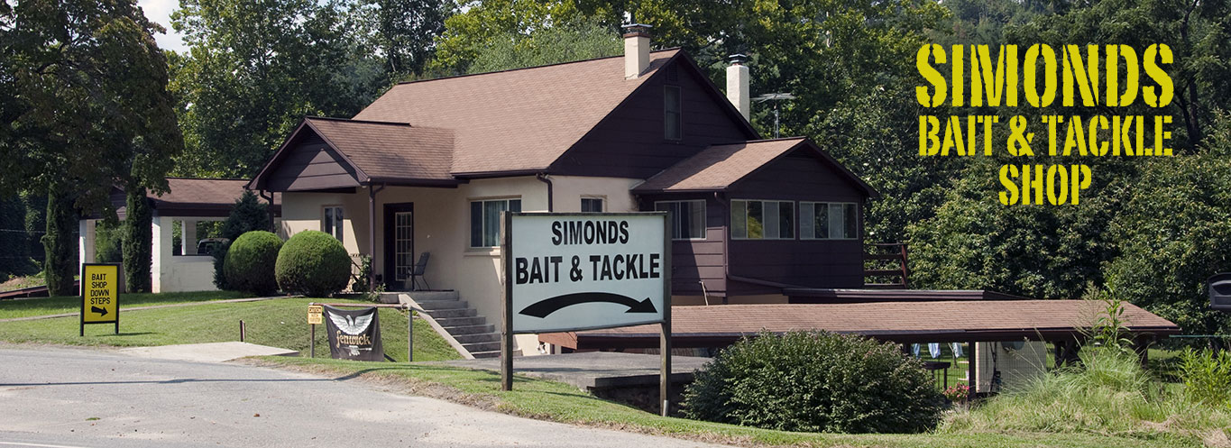 Simonds Bait, Fishing Tackle Shop, NC Fishing License - Bryson City NC