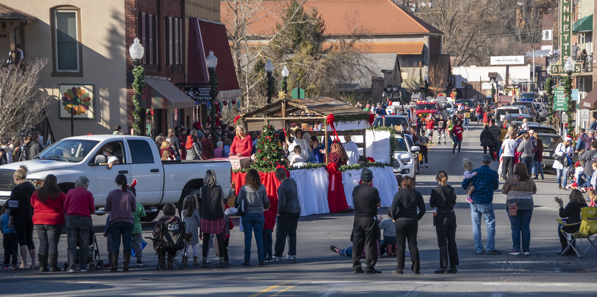 Annual Christmas Parade in Bryson City NC
