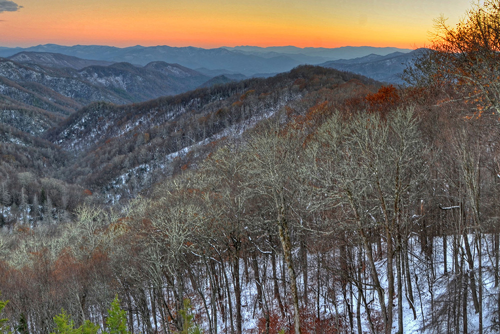 Newfound Gap winter