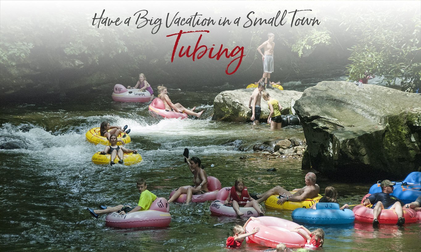 Tubing-swimming