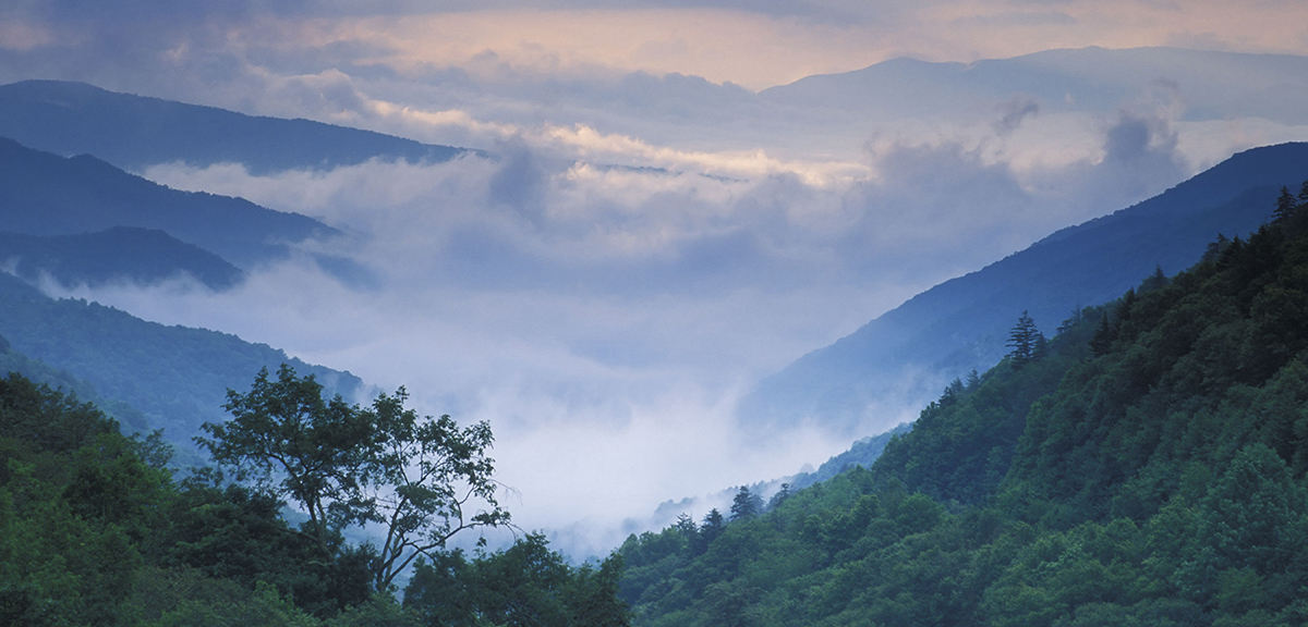 The Cherokees called  it the land of blue smoke