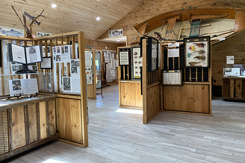 Fly Fishing Museum interior